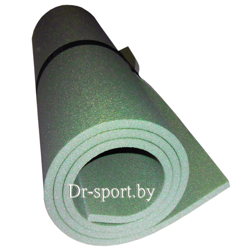 Коврик (пенка) гимнастический/туристический 12*0.6L1.8 оливковый